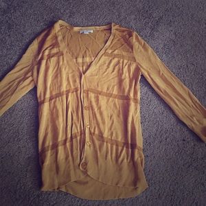 Gold New York & Company Cardigan